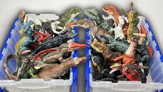 100 JURASSIC WORLD FIGURES SPECIAL VIDEO  Tyrannosaurus Rex Indominus Rex and More [upl. by Anileba]