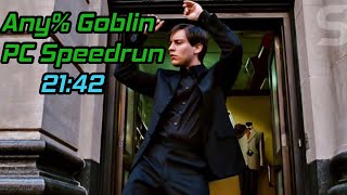 SpiderMan 2002  Any Goblin PC Speedrun 2142 Former WR [upl. by Ingeberg]