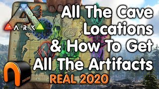 Pack Cave Walkthrough to Artifact Ark Survival Ascended The Island [upl. by Inhsor]