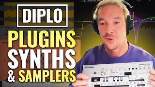 DIPLO Reveals His Favourite Plugins Synths and Samplers [upl. by Tsiuqram]