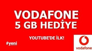 VODAFONE GÜNLÜK 5GB İNTERNET KAMPANYASI MUTLAKA İZLE YENİ YÖNTEM  YOUTUBEDE İLK [upl. by Estus951]