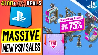 2 HUGE NEW PSN SALES 4100 DEALS PSN Essential Picks Sale  Under 20 NEW PlayStation Deals 2023 [upl. by Algy]