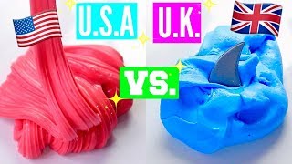 FAMOUS US SLIME SHOP VS FAMOUS UK SLIME SHOP 100 HONEST INSTAGRAM SLIME PACKAGE REVIEW [upl. by Yvonne130]