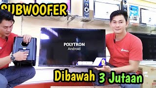 Unboxing Review Android TV Polytron PLD 32BAG5959 Free Soundbar [upl. by Analla]