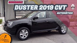 DUSTER AUTOMÁTICO CVT 2019 Avaliação Giro Avalia 47 [upl. by Issac]