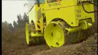 Grabenwalze RAMMAX VIPER RX 1510 Trenchroller [upl. by Lohner573]