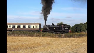 Chinnor amp Princes Risborough Railway Steam Gala 15 Sept 2024 4K [upl. by Ettelliw]