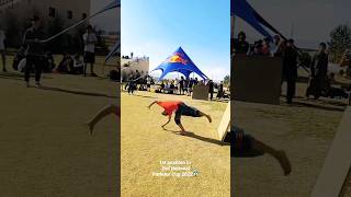 1st position in 2nd National Parkour Cup 2022  at Buitems University Quetta 😱😱😱 [upl. by Meggy669]