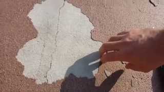 Review of Rustoleum DECORATIVE CONCRETE COATING [upl. by Furnary]