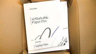 reMarkable Paper Pro is finally here Initial Impressions [upl. by Kirby]