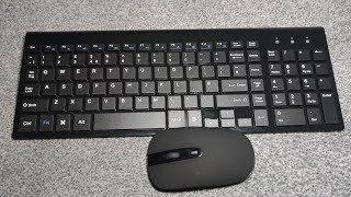 Cimetech Wireless Keyboard amp Mouse Set KF10  TM002 Review [upl. by Venita]