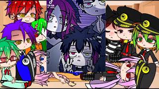 nanbaka react to jyugo🏳‍🌈💅👁👄👁💅 [upl. by Vallonia471]