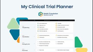 Clinical Trials Hub  My Clinical Trial Planner [upl. by Elbas]