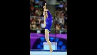 Aliya Mustafina  Floor Music 2015 [upl. by Ernie]