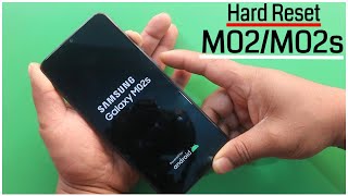 How To Hard Reset Samsung M02M02s Remove Screen Lock PatternPinPassword Without computer 2021 [upl. by Roma699]