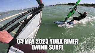 04 May 2023 YuraRiver WindSurf [upl. by Hutchison817]