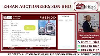 PROPERTY AUCTION SALE VIA ONLINE BIDDING AMBANK M BERHAD  AMBANK ISLAMIC BERHAD [upl. by Gib312]