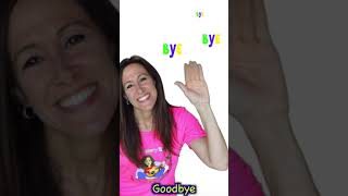 Learn Goodbye Song for Kids Official Videoby Patty Shukla Bye Bye Song for Children Short shorts [upl. by Shatzer]