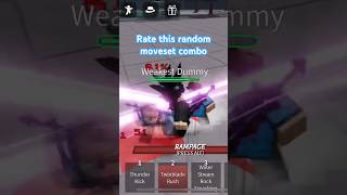 Rate this random moveset combo [upl. by Urana]