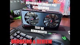 RTX 3060TI XLR8 GAMING PNY 👌 UNBOXING amp REVIEW ✔ LA MEJOR Precio Calidad❓  Test de rendimiento ✔ [upl. by Ettenay79]