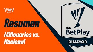 Millonarios vs Nacional resumen y goles  Liga BetPlay Dimayor 2024 2  Fecha 6 [upl. by Dennison]