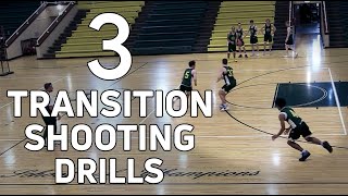 3 Easy Transition Shooting Drills for Your Basketball Team [upl. by Ingaborg]