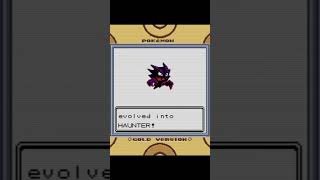 Evolution Of Gastly In Gen 2  Pokemon Gold shorts [upl. by Ambie]