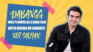 Arbaaz Khan on Dabanggs history fallout with Abhinav Kashyap and handling Salman Khan  Dabangg 3 [upl. by Nehgaem]