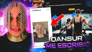 DANSUR REAL Me MANDA VÍDEO Me Hackea Mi Cuenta Verificada quotAyuda Por Favor 😭🤡 FREE FIRE [upl. by Kerby]