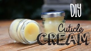 DIY Cuticle Cream [upl. by Ahseetal]