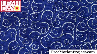 Free Motion Quilting Video Cs and Es [upl. by Garrard]