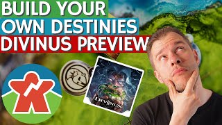 Divinus  Build Your Own quotDestiniesquot  Board Game Preview [upl. by Rehtnug33]