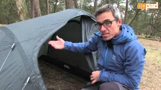 Test Fjällräven Abisko Lightweight 3 tunneltent 2014 [upl. by Rutra]