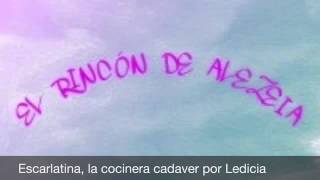 Video Reseña ESCARLATINA La Cocinera Cadáver por Ledicia Costas [upl. by Bennir]