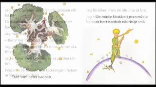 Ljudbok Den lille prinsen kapitel 5 Baobabträd [upl. by Teeter]