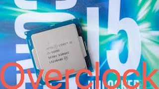 How to Overclock Skylake Intel i5 6600k to 46Ghz [upl. by Nolie]