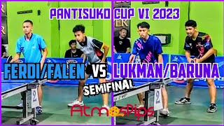 FERDIFALEN RF vs LUKMANBARUNA Pantisuko 🏓🏓 Semifinal Pantisuko Cup VI 2023  Double [upl. by Schriever]