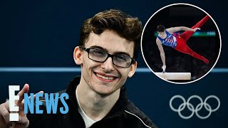 Who is Pommel Horse Gymnast Stephen Nedoroscik Get to Know the Viral Star  2024 Olympics  E News [upl. by Terbecki]