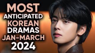 19 Most Anticipated Korean Dramas of 2024 January  March Ft HappySqueak [upl. by Descombes]