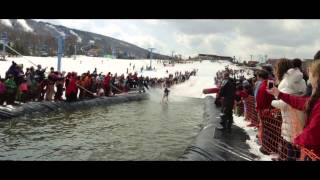 Camelback Pond Skimming amp Cardboard Box Derby 2014 [upl. by Ydarb572]