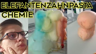 CHEMIE IST EINFACH NICE  ELEFANTENZAHNPASTA [upl. by Nwahsd152]