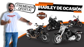 Os presentamos nuestras HARLEYS de OCASION 😍 [upl. by Jayson]