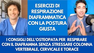 Dizione e Public Speaking Come si respira con il Diaframma  Esercizi di Respirazione Diaframmatica [upl. by Kopp]