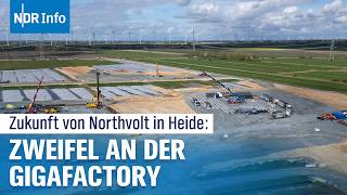 Northvolt in der Krise  Entlassungen und Zukunftsperspektiven in Heide  NDR Info [upl. by Waneta]