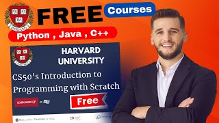 Free Java Python and C Course from Scratch  Free Python Course  Java from scratch  Harvard [upl. by Enalb]