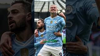 NIESAMOWITY WYCZYN HAALANDA piłkanożna zzapołowy haaland manchestercity premierleague [upl. by Anilak]