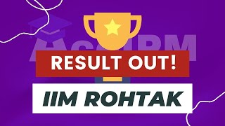 IIM Rohtak IPM Result 2024  All FAQs Answered By IIMR Student  WL Movement Refund Policy etc [upl. by Mcdonald]