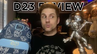 Review Vlog  D23 Membership  D23 Loungefly [upl. by Ellennad71]