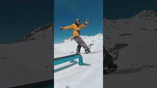 THE PERFECT BS NOSE PRETZEL snowboard italia winter [upl. by Menides]