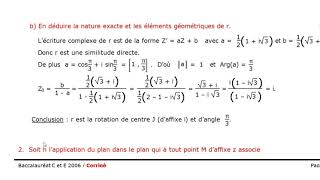 similitudes direct plane et nombres complexes [upl. by Euqirat936]